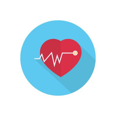 sağlık vektörü düz renk simgesi