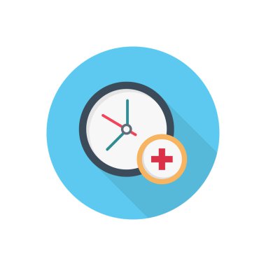 vektör düz renk simgesini izle