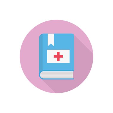 yer imi vektörü düz renk simgesi