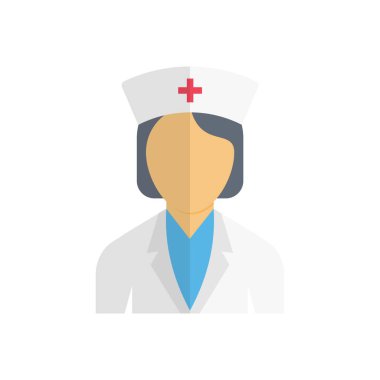 bayan vektör düz renk simgesi