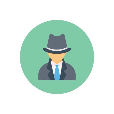 vektör düz renk simgesi