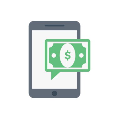 öde vektör düz renk simgesi