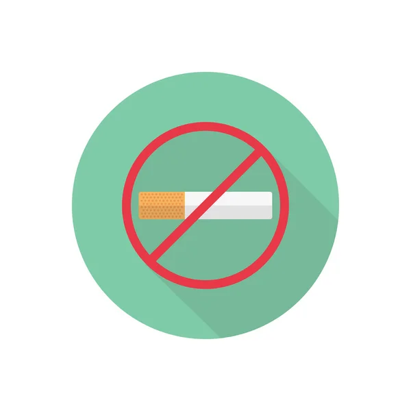 Smoke Vector Flat Color Icon — Stock Vector