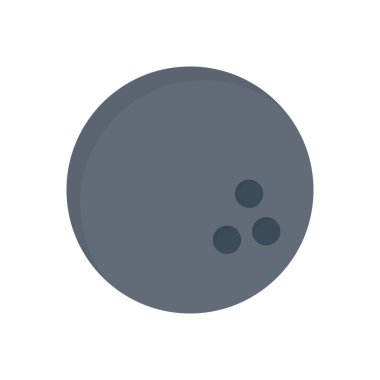 Skittle vektör düz renk simgesi