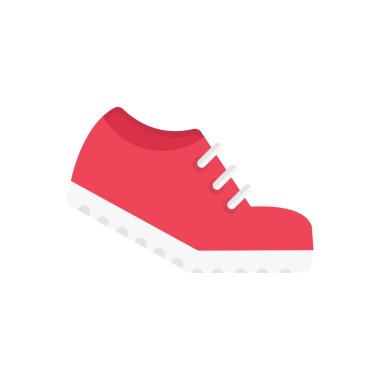 spor vektörü düz renk simgesi