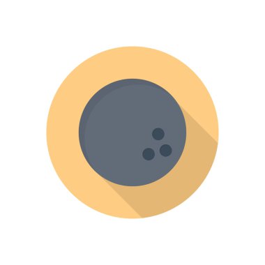 Skittle vektör düz renk simgesi