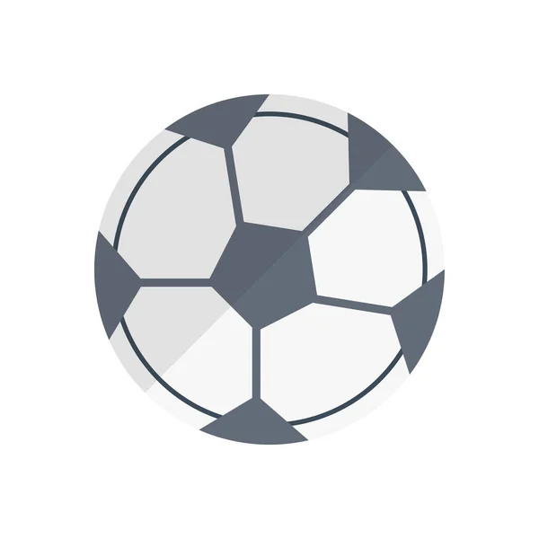 Football Vector Flat Color Icon — Stock Vector