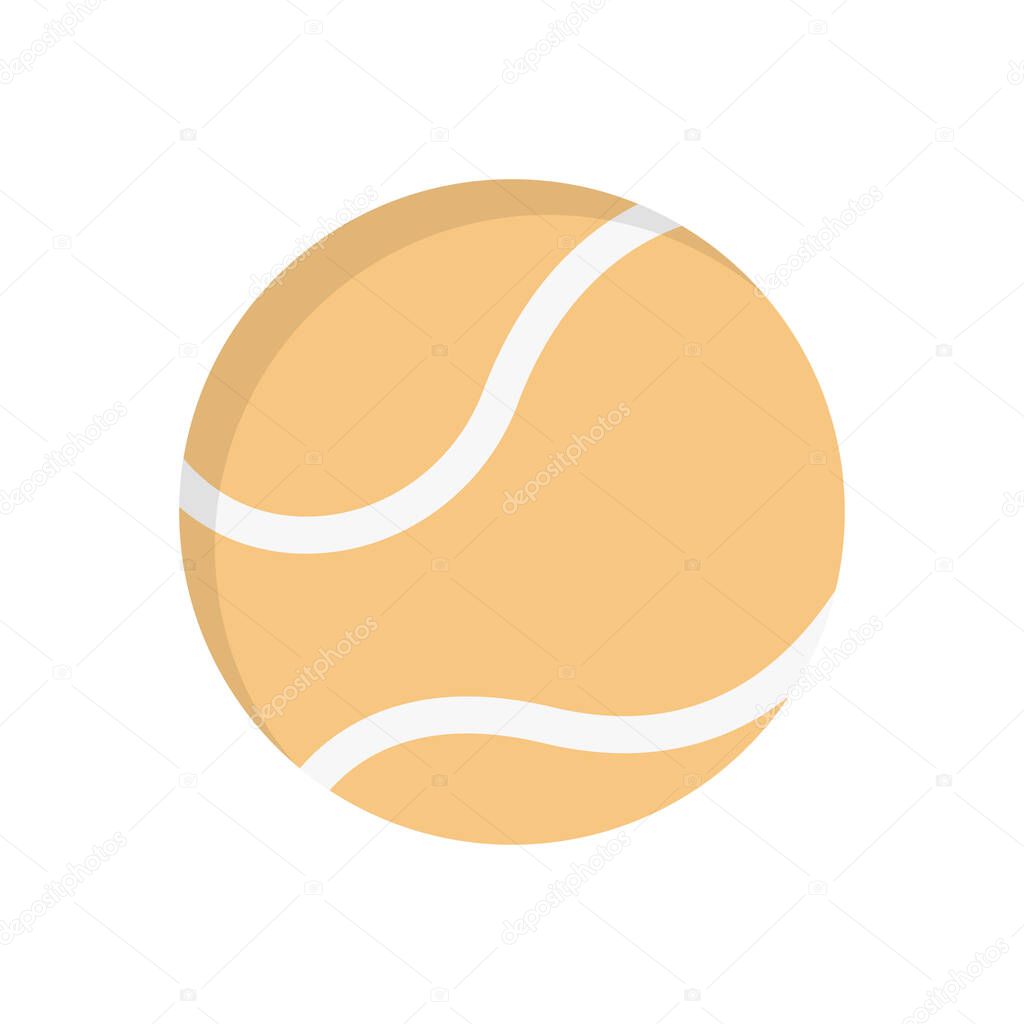 Sport vector flat color icon