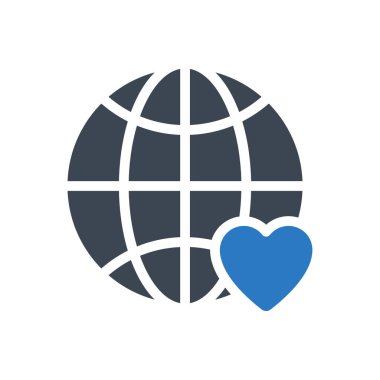 kalp vektörü renk simgesi