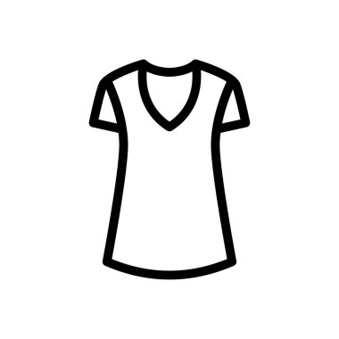 Bayanlar vektör ince çizgi simgesi