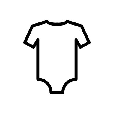 Kumaş vektörü ince çizgi simgesi