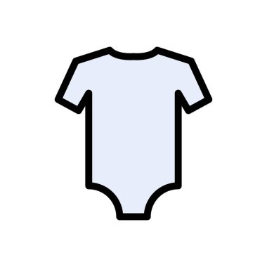 Kumaş vektör düz renk simgesi