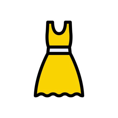 Kumaş vektör düz renk simgesi