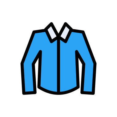 Kumaş vektör düz renk simgesi