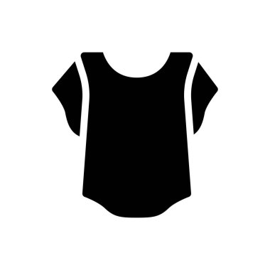 Kumaş vektör simgesi düz simge