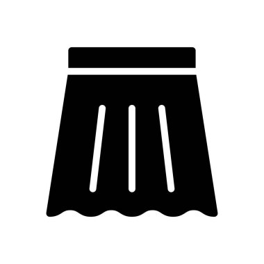 Kadınlar düz simge vektörü