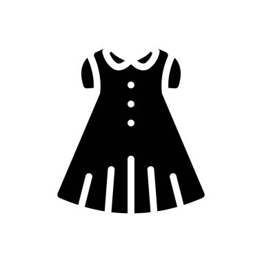 Kumaş vektör simgesi düz simge