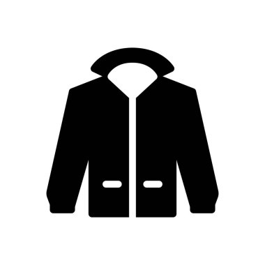 Kumaş vektör simgesi düz simge