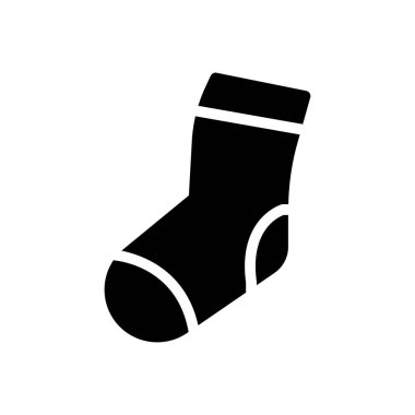 ayakkabı vektörü düz simge