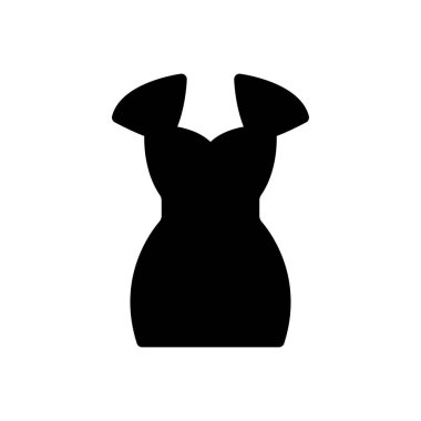 Kumaş vektör simgesi düz simge