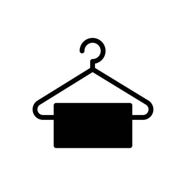 Kumaş vektör simgesi düz simge