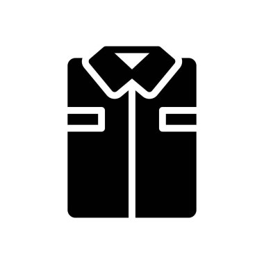 Kumaş vektör simgesi düz simge