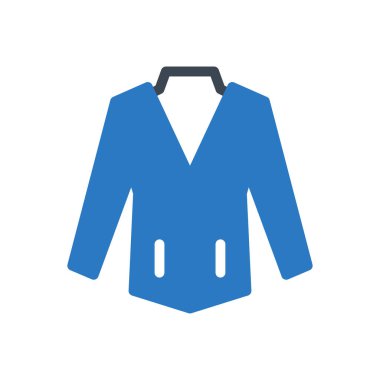 Kostüm vektörü renk simgesi