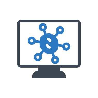 mikroplar vektör renk simgesi