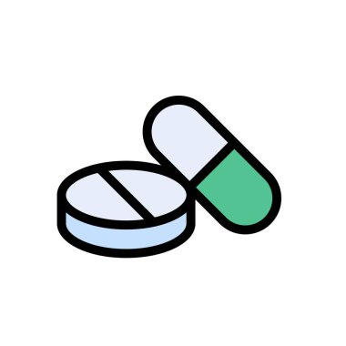 uyuşturucu vektörü düz renk simgesi