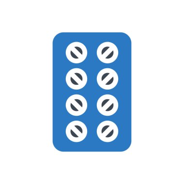 kapsül vektör renk simgesi