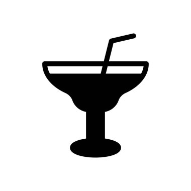 meyve suyu vektörü düz simgesi