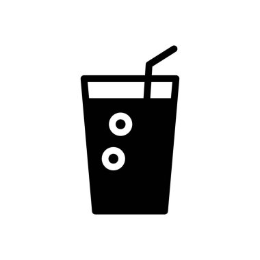 cam vektör düz simge