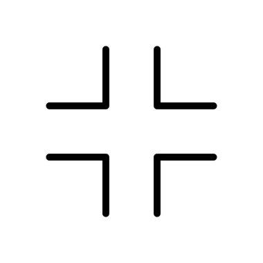 vektör ince çizgi simgesi düzenleniyor