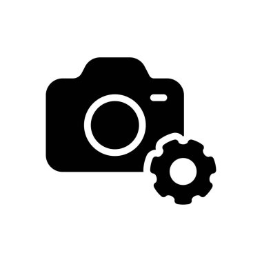 vektör glifini düz simge olarak ayarla