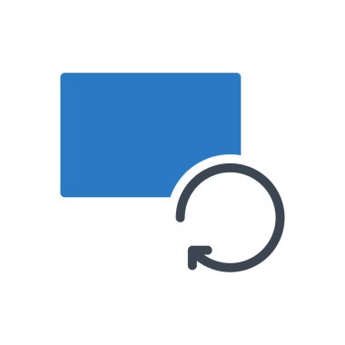 Vektör kabartma renk simgesi düzenleniyor