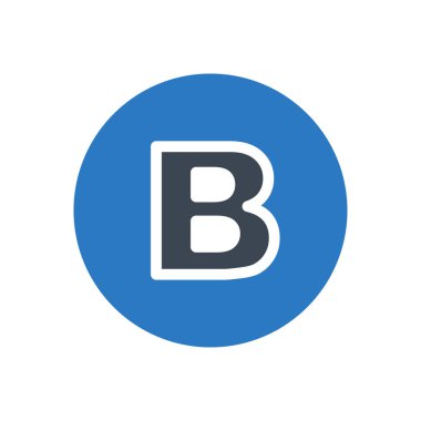 yazı tipi vektörü renk simgesi