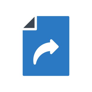 paylaşım vektör renk simgesi