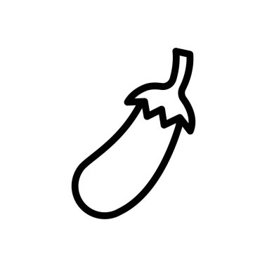 sebze vektörü ince çizgi simgesi