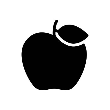 meyve vektörü düz simgesi