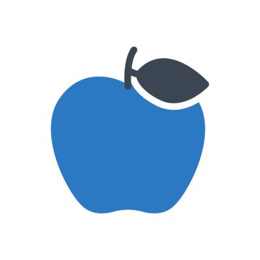 meyve vektörü renk simgesi