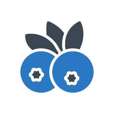 meyve vektörü renk simgesi