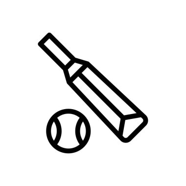 yarasa vektörü ince çizgi simgesi