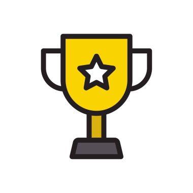 fincan vektörü düz renk simgesi