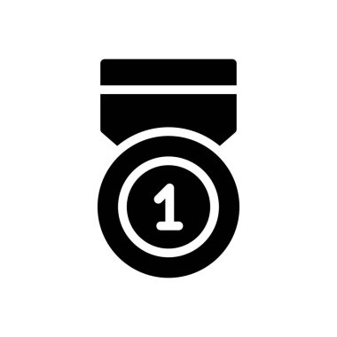 Rozet vektör düz simgesi