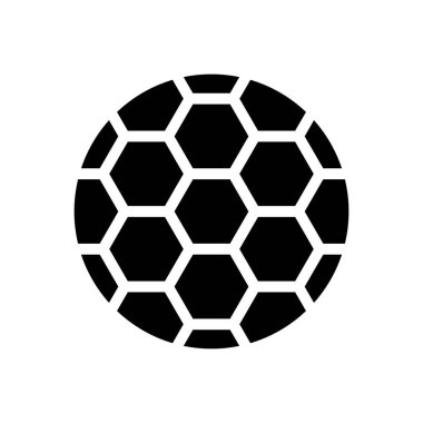 futbol vektörü düz simgesi