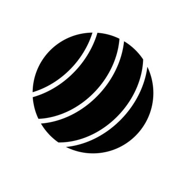 spor vektörü simgesi düz simgesi