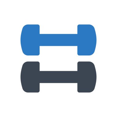 spor salonu vektör renk simgesi