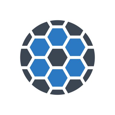 futbol vektörü renk simgesi