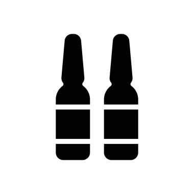 eczane vektörü düz simge