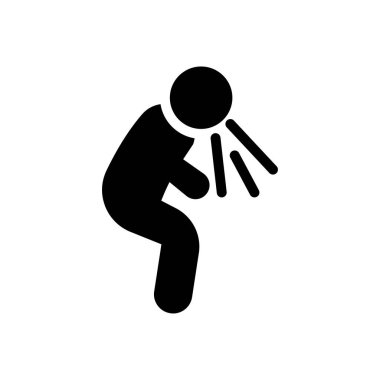 Grip vektörü düz simgesi